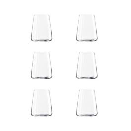 SUMMA Rhone Vaso 38 Cl 101 mm - Cristalino, Transparente, Colección RHONE, Diámetro 8.6 cm (6 Unidades)