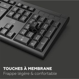 Mobility Lab ML308227 Conjunto Teclado y Ratón Inalámbrico Ergonómico Alpha con Teclado Numérico Integrado
