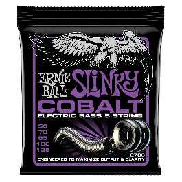 Juego Bajo Eléctrico Cobalt Slinky 5 St 50-135 Precio: 55.50000049. SKU: B1BKSL3CAP