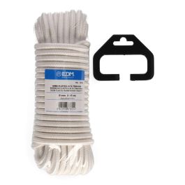 Edm Cuerda elástica blanca de goma, calibre 8 mm x 15 m Edm Cuerda elástica blanca de goma, calibre 8 mm x 15 m