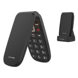 Volfen Telefono Movil Astro Flip 4 gr Pantalla XXL Tipo Choncha Negro Volfen Telefono Movil Astro Flip 4 gr Pantalla XXL Tipo Choncha Negro