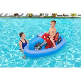 Bestway Figura Hinchable Moto Spiderman 170x84 cm +3 Años Playa y Piscina 98794