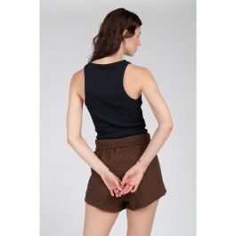 Camiseta para Mujer sin Mangas 24COLOURS Negro XS