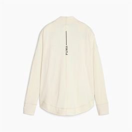 Chaqueta Deportiva para Mujer Puma Studio Unwind Long C Blanco Chaqueta Deportiva para Mujer Puma Studio Unwind Long C Blanco