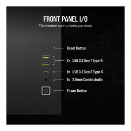 Corsair 2500X RGB Midi Tower ATX mATX Gaming Gehäuse Negro