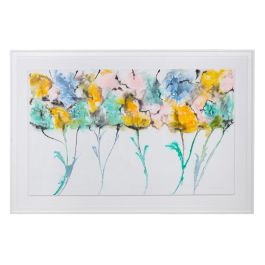 Cuadro Blanco Multicolor Abstracto 146 x 4 x 96 cm Precio: 301.15690018149996. SKU: B1CFFSL3MH