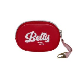 Monedero Pill Varsity Betty Boop Burdeos