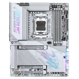Gigabyte X870E AORUS PRO X ICE Placa Base, Chipset AMD X870E, Socket AM5, DDR5-SDRAM, ATX