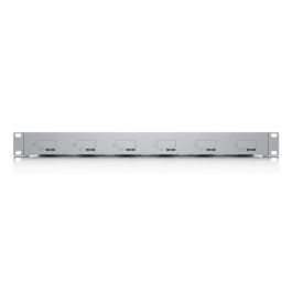 Ubiquiti AI Port Rack Mount 1U para 6 Puertos AI, Acero SGCC y Policarbonato