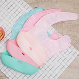 Babero Plegable Easy Rosa Babero Plegable Easy Rosa