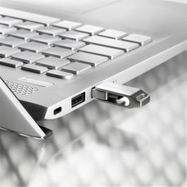 Memoria USB INTENSO 3536491 128 GB Plateado