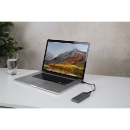 Verbatim SSD Portátil 1 TB USB-C con Lector de Huella Dactilar, Cifrado AES 256-bit, 5Gbps, Gris Verbatim SSD Portátil 1 TB USB-C con Lector de Huella Dactilar, Cifrado AES 256-bit, 5Gbps, Gris