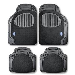 Goodyear Cs4 GOD9024 Alfombra Goma Moqueta Negra Compatible Mercedes Clase E W211/S211 2002-2009 Alta Resistencia Antideslizante