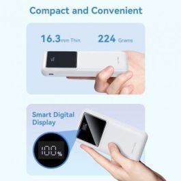 Vention FHKB0 Powerbank 10000mAh 22.5W Carga Rápida Negra | Múltiples puertos USB, USB-C y Micro-USB para dispositivos