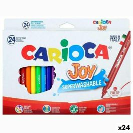 Set de Rotuladores Carioca JOY Multicolor 24 Piezas (24 Unidades)