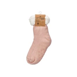 Calcetin Sherpa Infantil Rosa Palo Giftdecor 15X30CM (12 Unidades) Calcetin Sherpa Infantil Rosa Palo Giftdecor 15X30CM (12 Unidades)