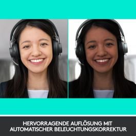 Logitech BRIO 4K Ultra HD Stream Edition Webcam para Streaming y Videollamadas con HDR, 60fps, y Campo de Visión Ajustable