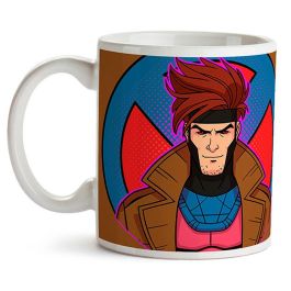 SEMIC STUDIO Taza de cerámica Gambit X-Men Marvel - 8,5x10x12,5cm