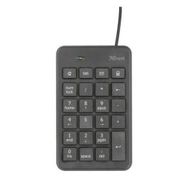 Trust Teclado Numérico Xalas Cable Usb Ultrafino 23 Teclas Tamaño Normal + 5 Teclas Multimedia Negro Trust Teclado Numérico Xalas Cable Usb Ultrafino 23 Teclas Tamaño Normal + 5 Teclas Multimedia Negro