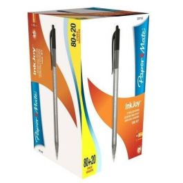 Paper Mate Inkjoy 100 Bolígrafo Retráctil Triangular Negro Caja De 80+20 Precio: 43.49999973. SKU: S8414871