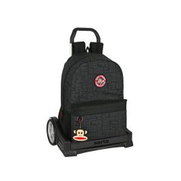 Mochila Escolar con Ruedas Paul Frank Team player Negro 30 x 46 x 14 cm Precio: 31.89000012. SKU: B1C3K88RDL