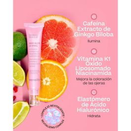 Sensilis SKIN GLOW [K EYES] Tratamiento Intensivo Corrector de Ojeras y Bolsas Anti-Fatiga, Iluminador, con Vitamina K, Niacinamida, AH y Cafeína, 15 ml