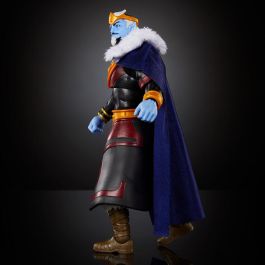 MATTEL Figura King Keldor Revolution Masters of the Universe 17cm Articulada con Capa y Cabeza Intercambiable