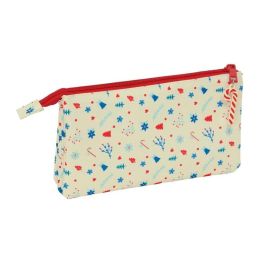 Safta Portatodo Triple Iconos Merry Xmas 22x12x3cm