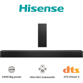 Barra de Sonido Hisense HS2100 Negro 120 W Precio: 146.5899996. SKU: B1HFQTM3RF