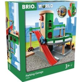 BRIO World 33204 - Garaje de Tren y Carretera con Rampa y 2 Niveles para Coches, Conexión a Vías y Vagones BRIO, Juguete +3 años Precio: 73.50000042. SKU: B1DDCAC43Z