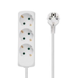 MicroConnect Regleta de Enchufe Schuko con 3 Tomas, Cable de 1.8m, Certificada CE y RoHS para Uso Doméstico/Oficina MicroConnect Regleta de Enchufe Schuko con 3 Tomas, Cable de 1.8m, Certificada CE y RoHS para Uso Doméstico/Oficina