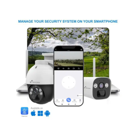 Nivian Cámara de Vigilancia Exterior Solar 4G Rotativa 360 Color Blanco Precio: 182.49999966. SKU: B1JPMKM24R