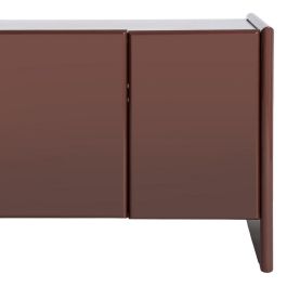 Aparador Lacado Granate Mármol-Dm Salón 163 X 45 X 75 cm