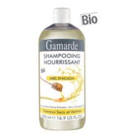 GAMARDE Champú Nutritivo Miel de Acacia Bio para Cabello Seco 500ml - Ingredientes 99% Origen Natural Precio: 17.5899999. SKU: B1FFSVZKDB