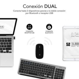 SUBBLIM Combo Dual Prestige Extendido Gris/Negro
