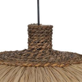 Lámpara Techo Fibra Natural Iluminación 50 X 50 X 35 cm