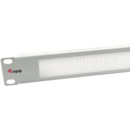 EQUIP Pasacables 10" 1U con Cepillo para Armario Rack Gris