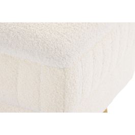DKD Home Decor Descalzadora Blanco Dorado 106 x 45 x 50 cm