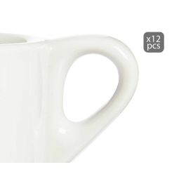 Set 6 Tazas Cafe Porcelana Blanca Con Plato 200Ml Vessia 22X8CM (6 Unidades) Set 6 Tazas Cafe Porcelana Blanca Con Plato 200Ml Vessia 22X8CM (6 Unidades)