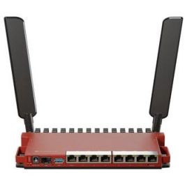 Mikrotik Router WiFi L009UiGS-2HaxD-IN, WiFi 6 AX600 574Mbps, 8 Puertos Gigabit, SFP, PoE, ARM Dual Core Precio: 135.49999991. SKU: B1D6GQYPVL