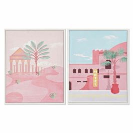 Cuadro Arabe DKD Home Decor Multicolor 2.5 x 50 x 40 cm (2 Unidades) Precio: 12.89000053. SKU: B1APVZDLSJ