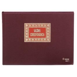 Dohe Libro de Registros Salida Correspondencia 09911 Folio Apaisado 100 Hojas Granate Precio: 23.59000028. SKU: B12THSKEM3