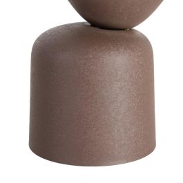 Mesita Marrón Acero 36 X 36 X 47 cm