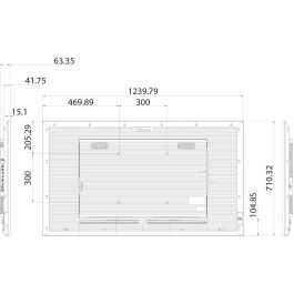 Hisense 55DM66D Pantalla Digital 4K UHD 55 Pulgadas Operación 24/7