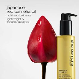 Shu Uemura Essence Absolue Aceite en Crema Nutritiva para Cabello Seco, Tratamiento Hidratante y Antiencrespamiento, Protección Térmica 150 ml