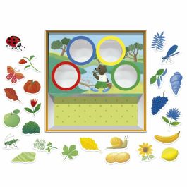 Educa EDU8412668198777 Juego Educativo para Niños: Aprendo Colores con Osito pardo