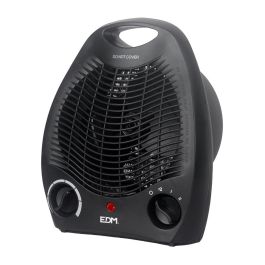 Edm Calefactor compacto 1000-2000W Negro con Aire Fresco y Protección Sobrecalentamiento 21x12.5x27cm Precio: 15.88999951. SKU: B1HWJKDJJP