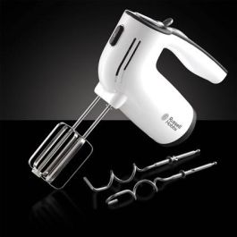 Russell Hobbs 21200-56 Batidora Amasadora Fija y de Mano Aura, 5 Velocidades + Turbo, Bol 3.5L