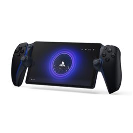 PlayStation Portal Negra - Dispositivo portátil de juego remoto para PS5 y PS4 con pantalla LCD 8" Full HD 1080p 60fps y DualSense