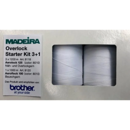 Madeira MAD4003760980991 - Caja de 4 Bobinas de Hilo para Máquina Overlock Precio: 25.4999998. SKU: B1AVDLWF5X